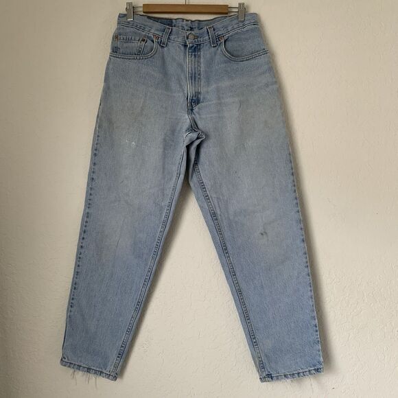 Vintage Levis 560 Jeans 32x30 Loose Fit Tapered 100% Cotton USA Rare Limited 90s - Picture 15 of 15
